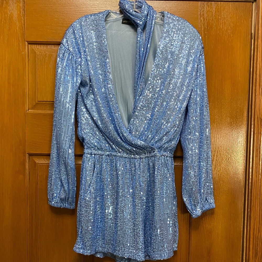 Vici-On Twelfth Sequined Romper